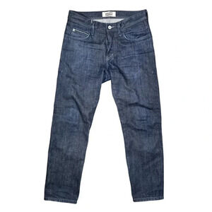 Naked & Famous Denim Super Skinny Guy Indigo Selvedge  Jeans Mens 30